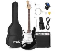 Max GIGKIT - Pack complet guitare électrique gaucher avec ampli 40 W