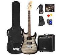 Pack guitare électrique - MAX - Superstrat - Ampli 40W - Accessoires complets - Débutants