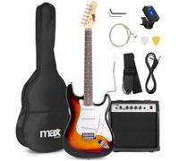 Guitare électrique MAX Pack GigKit avec amplificateur 40 Watts - Sunburst