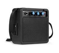 MAX GigKit Mini Ampli Guitare Électrique 10W avec Batterie Rechargeable, Contrôle Volume/Tonalité/Gain, Entrée AUX et Sortie Casque, Compact et Portable, Idéal pour Répétitions et Voyages