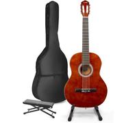 MAX Guitare Acoustique Classique Marron - Idéal pour Débuter la Guitare