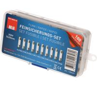 Max Hauri 128449 Assortiment de micro-fusibles (Ø x L) 5 mm x 20 mm rapide -F- Contenu 100 pc(s)