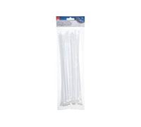 Max Hauri 136686 Serre-câble 300 mm 7.5 mm blanc réouvrable, flexible 20 pc(s)