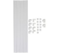 Max Hauri 174626 Goulotte de câble (L x l x H) 40 x 11 x 10 mm 1 set blanc