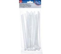 Max Hauri 136684 Serre-câble 200 mm 7.5 mm blanc réouvrable 20 pc(s)