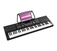 MAX! Clavier électronique KB15 – 61 touches, haut-parleurs intégrés, micro inclus