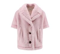 Max Mara - Alpaca Blend Jacket - Femme - Vestes - Rose - Taille: 38/40 FR