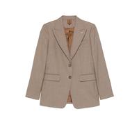 Max Mara - Blazer Prince de Galles - Femme - Vestes - Beige - Taille: 34 FR