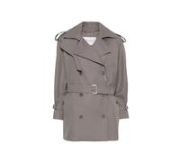 Max Mara - Cacio Trench-coat croisé ceinturé - Femme - Manteaux - Gris - Taille: 32 FR