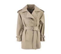 Max Mara - Cacio Trench Coat - Femme - Manteaux - Gris - Taille: 34 FR