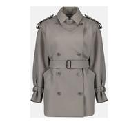 Max Mara - Cacio Trench Coat - Femme - Manteaux - Gris - Taille: 36 FR