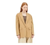 Max Mara - Canvas Blazer - Femme - Vestes - Beige - Taille: 36 FR