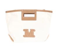 Max Mara - Canvas Tote - Femme - Sacs - Beige - Taille: ONE Size