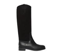 Max Mara - Cavalierewk High Boot - Femme - Chaussures - Noir - Taille: 37 EU
