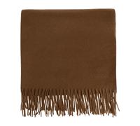 Max Mara - Châle en cachemire avec logo - Femme - Accessoires - Brun - Taille: ONE Size