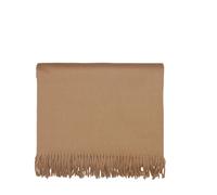 Max Mara - Châle en cachemire Monogram - Femme - Accessoires - Brun - Taille: ONE Size