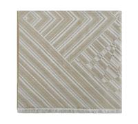 Max Mara - Châle en laine et soie jacquard - Femme - Accessoires - Beige - Taille: ONE Size
