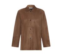 Max Mara - Chaqueta de Ante Fango - Femme - Vestes - Brun - Taille: 36 FR