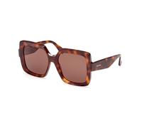 Max Mara - Lunettes de soleil Ernest - Femme - Accessoires - Brun - Taille: 56 MM