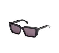 Max Mara Femme Max Mara MM0126 GLIMPSE7 01A Lunettes de soleil Acétate Noir Fumée Carré Normale