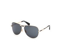 Max Mara Femme Max Mara MM0134 MILLER-2 30N Lunettes de soleil Métal Or Vert Pilote Normale