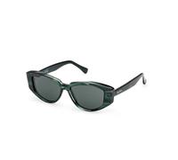 Max Mara Femme Max Mara MM0161 LEE4 96N Lunettes de soleil Acétate Vert Vert Ronde Normale
