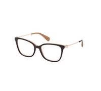 Max Mara Femme Max Mara MM5079 050 Montures optiques Acétate Marron Carré Normale