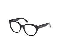Max Mara Femme Max Mara MM5161 001 Montures optiques Acétate Noir Ronde Normale