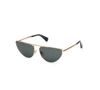 Max Mara Femme MM0122 MENTON4 30N Lunettes de soleil Métal Or Vert Cat Eye Normale
