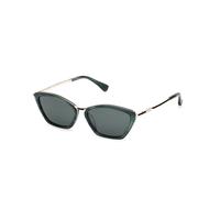 Max Mara Femme MM0162 MILLER7 96N Lunettes de soleil Acétate Vert Vert Ronde Normale