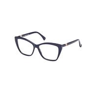 Max Mara Femme MM5036 090 Montures optiques Acétate Bleu Carré Normale