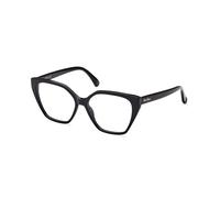 Max Mara Femme MM5085 001 Montures optiques Acétate Noir Géométrique Normale