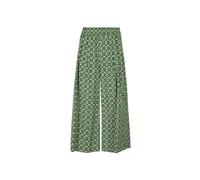 Max Mara, Femme, Pantalons, Vert, Taille: 38 FR Pantalon Large en Coton Vert