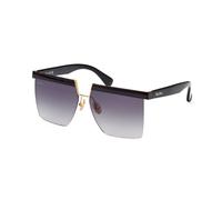 Max Mara - Flat Lunettes de soleil - unisex - Accessoires - Noir - Taille: ONE Size