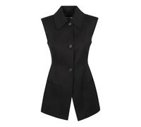 Max Mara - Giacca smanicata Gabarra - Femme - Vestes - Noir - Taille: 36 FR