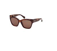 Max Mara - Lunettes de soleil - Femme - Accessoires - Brun - Taille: 54 MM