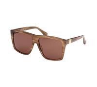 Max Mara - Lunettes de soleil Prism - unisex - Accessoires - Brun - Taille: 58 MM