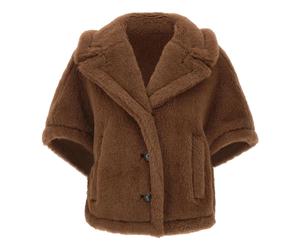 Max Mara - Mantella Corvino4 - Femme - Vestes - Brun - Taille: 38/40 FR