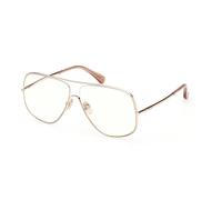 Max Mara - Monture Optique Pilote - unisex - Accessoires - Jaune - Taille: 59 MM