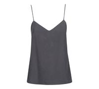 Max Mara - Mxmunghia Silk Canvas Top - Femme - Tops - Bleu - Taille: 40 FR