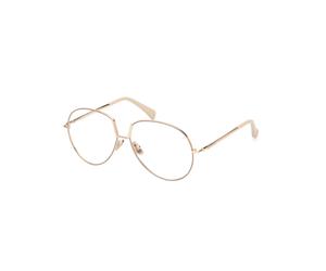 Max Mara - Round Optical Frame - unisex - Accessoires - Beige - Taille: 57 MM