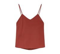 Max Mara - Silk Canvas Top - Femme - Tops - Orange - Taille: 36 FR