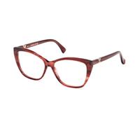 Max Mara - Square Optical Frame - unisex - Accessoires - Brun - Taille: 54 MM