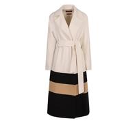 Max Mara Studio - Arena Wool Coat - Femme - Manteaux - Multicolore - Taille: 40 FR
