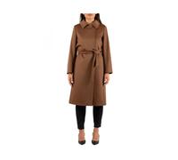 Max Mara Studio - Bcollag Coat - Femme - Manteaux - Brun - Taille: 38 FR
