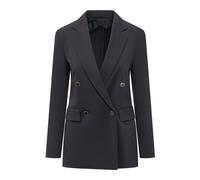 Max Mara Studio - Blazer Croisé Tailleur - Femme - Vestes - Bleu - Taille: 42 FR