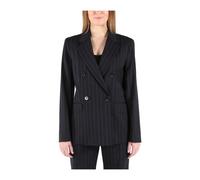 Max Mara Studio - Blazers - Femme - Vestes - Bleu - Taille: 38 FR