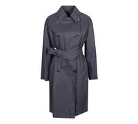 Max Mara Studio - Cotton Trench Coat - Femme - Manteaux - Bleu - Taille: 36 FR