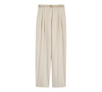 Max Mara Studio - Pantalon large - Femme - Pantalons - Beige - Taille: 36 FR