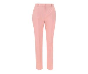 Max Mara Studio - Pantalon Rose en Coton Style David - Femme - Pantalons - Rose - Taille: 36 FR